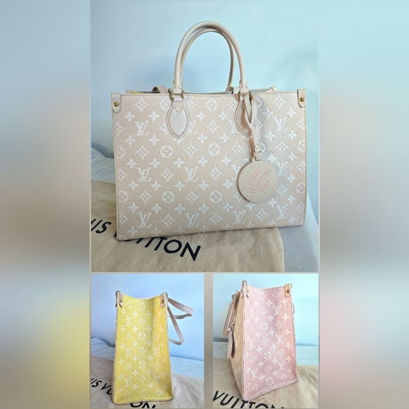 Louis Vuitton Handbags - Louis Vuitton OnTheGo MM Limited Edition Spring In The City 2022 Empreinte